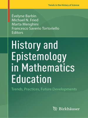 cover image of History and Epistemology in Mathematics Education